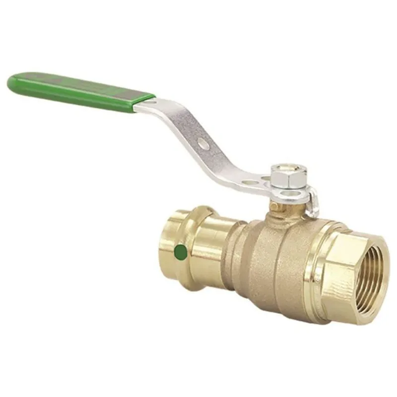 Viega 79970 1/2 x 1/2 ProPress x FPT Ball Valve 250 PSI CWP Lead-Free
