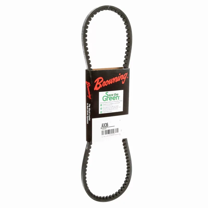 Browning 1089358 AX36 Gripnotch V-Belt Cogged 38.2 inches Replacement AX36