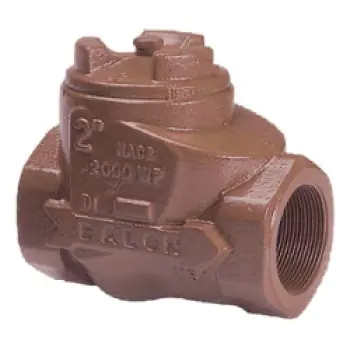 BALON 1F-D42-SE Series D 1 Full Port S.E. 1,000# WP Ductile Check Valve NACE
