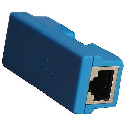 Schneider Electric CAT6-5POE-FF 100 Series Surge Protective Device RJ-45 Female-to-Female