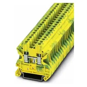 Graybar GRY-3044128 Ground Terminal Block Screw Connection 26-10 AWG 6.2mm Width