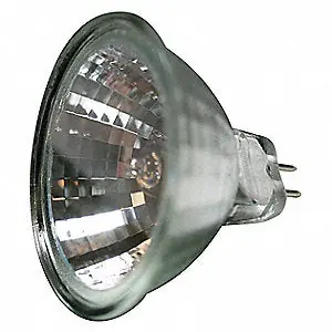 Hubbell 0110256 Dual Lite Emergency Light Replacement Halogen Lamp, MR16, 5W, 6V