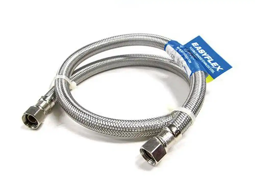 Easy Flex EF-TC-38CMBC-16 Braided Stainless Toilet Flexible Water Connector