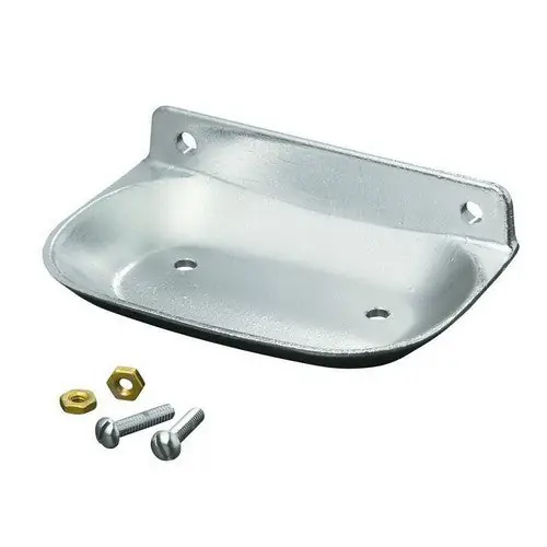 Kohler K-8880-BC Brockway Brass Soap Dish For Brockway Wash Sink Bright Chrome
