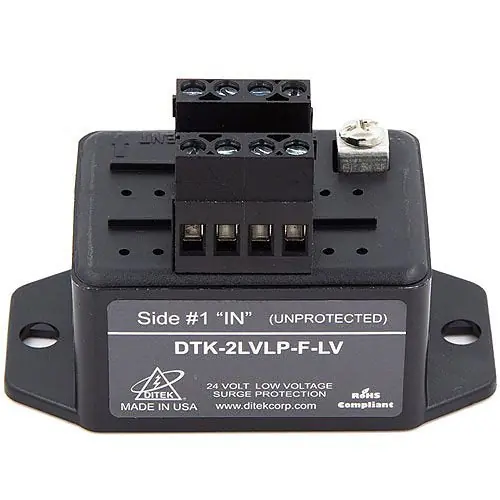 DITEK DTK-2LVLPF Fire Alarm Panel SLC Surge Protector