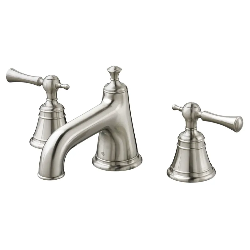 DXV D3510280C.144 Randall 2-Handle Widespread Bathroom Faucet with Lever Handles in Brushed Nickel