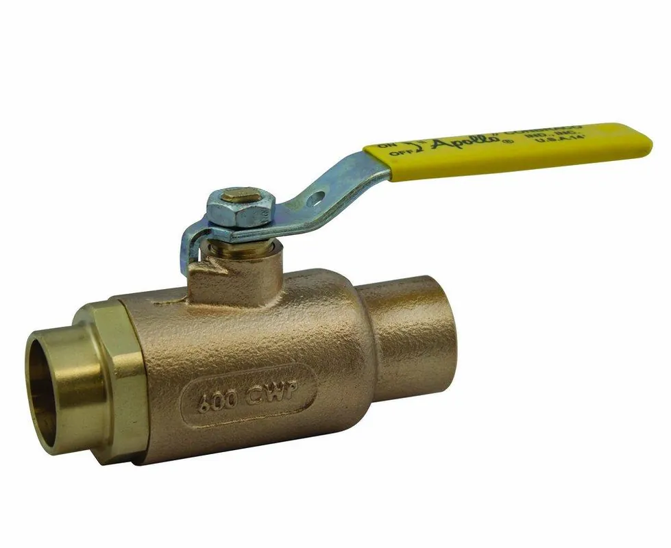 Apollo Valves 7020827 70-200 Series 2 in. Bronze Standard Port Solder 600# Ball Valve