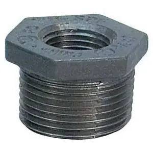 Anvil 0840600027 Black Ductile Iron Outside Head Hex Bushing 1-1/4 x 1 in