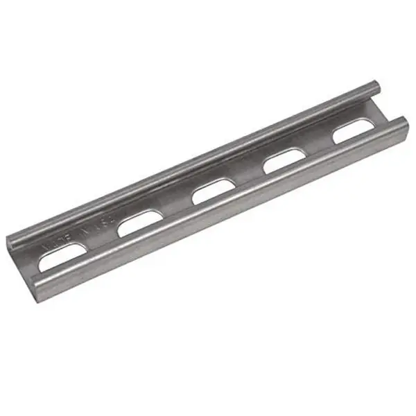 IPS Corporation STR04 Roof Top Blox 10-in Galvanized Slotted Steel Strut Channel