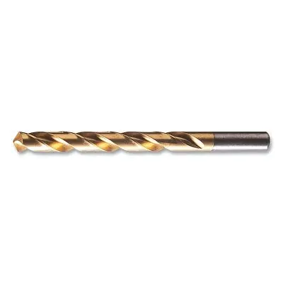 CLE-LINE C19127 1898T General Purpose TiN Jobber-Length Drill Bit 0.1405 In Dia Cutting