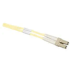 Allen Tel GBLC2-D1-05 Fiber Optic Patch Cord Duplex Singlemode - OS2 LC to LC Connector 0.5 m Yellow