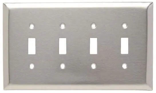 Pass & Seymour SSO4 Wall Plate