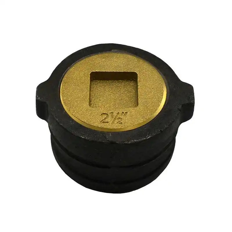 JONES STEPHENS CORP. NHCC4-312 4 NH CO FTG W/CS BRS PLUG