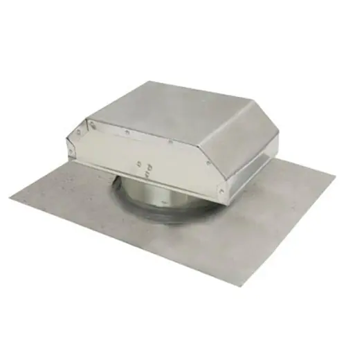 Cody Company 9127 Cody Co 7-in T-Vent Flashing With Cap, 3-in Neck
