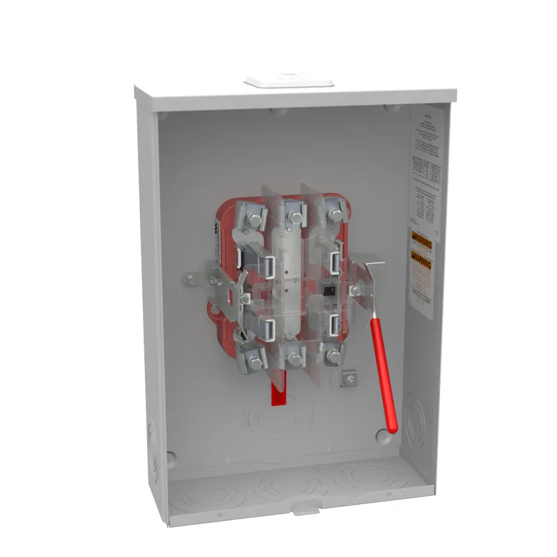 Milbank U4801-XL-ALT 4 Term Ringless Small Closing Plate Lever Bypass Alliant Energy
