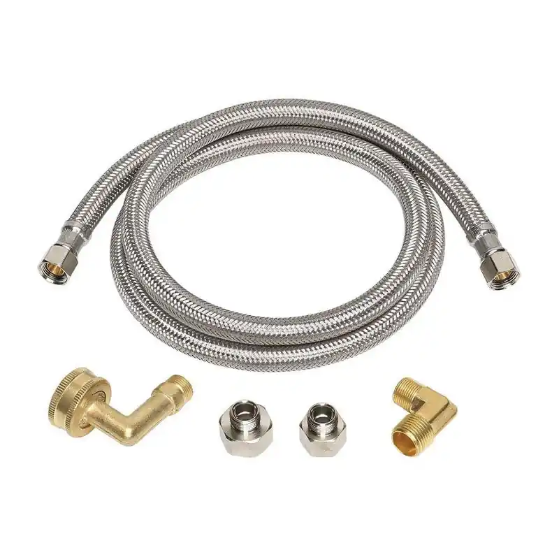 HOMEWERKS WORLDWIDE 7223-72-38-6E 72 3/8COM X 3/8 SS SUPPLY W/EL