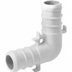Sioux Chief 642XP3 PowerPEX AccuCrimp Polyphenylsulfone Elbow 3/4 inch x 3/4 inch PEX Barb x PEX Barb