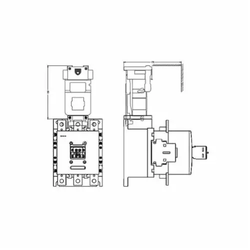 Siemens 3RT1965-5AP31 Motor Control Coil 220/240 VAC/VDC 50/60 Hz 3RT10 S10 Contactor