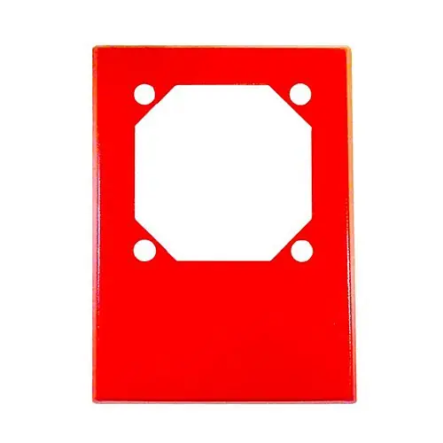 Eaton RP-R Retrofit Plate for Exceder Series Red WH-105042