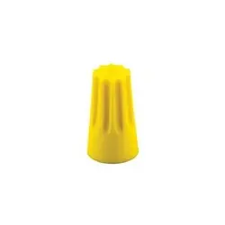 NSI Industries WC-Y-CJ Easy-Twist Standard Twist-On Wire Connector 600V 22-10 AWG