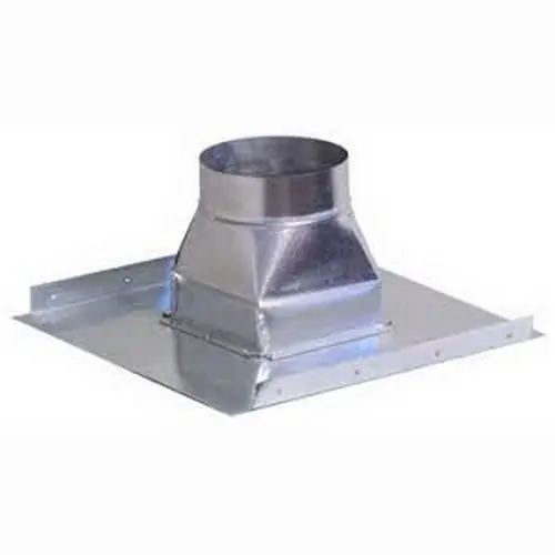 Gray Metal South 10X6X6-110RPF 10 inch x 6 inch x 6 inch #110RPF Straight Boot with Plaster Frame