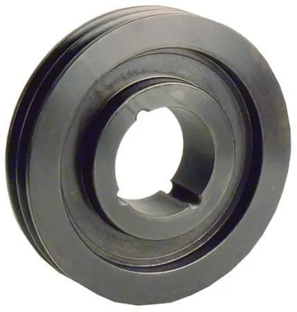 Dodge 2B66-SDSSHEAVE 455592 Bushing Bore V-Belt Pulley - A, B Belt Section, 2 Groove, 6.58 (A) in, 6.96 (B) in Pitch Dia., 6.95 in O.D., QD Bushed, SDS Series Bushing