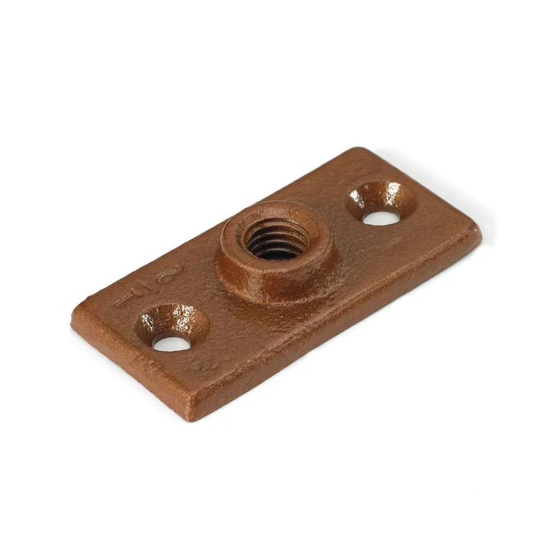 B-Line 78101112271 Ceiling Flange 3/8 Inch-16 Rod Thread Dura-Copper B3199RCT