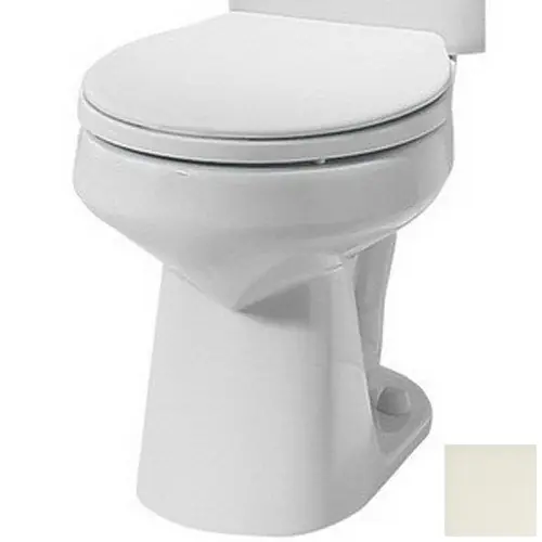 Mansfield Plumbing 130 BI Alto Round Front Toilet Bowl Only, Biscuit