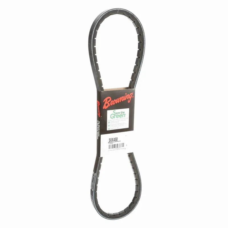 Browning 3758646 5VX450 V-Belt, Cogged Gripnotch Belt