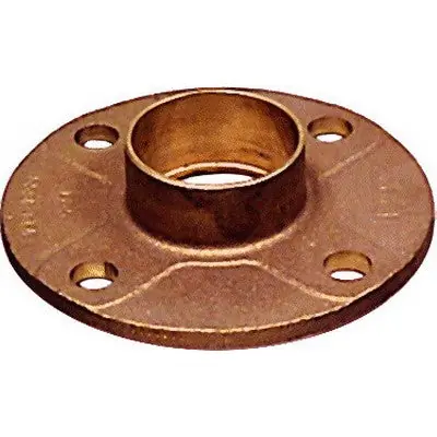 Elkhart Products CCFSLF 4 Inch 125# Lead-Free Cast Companion Flange, A.S.M.E. Drilling, SWT x SWT