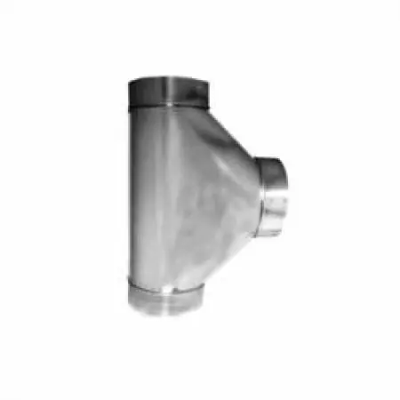 SOUTHWARK METAL 10602614 90 Degree Tee 14 inches Hot Dipped Galvanized Steel