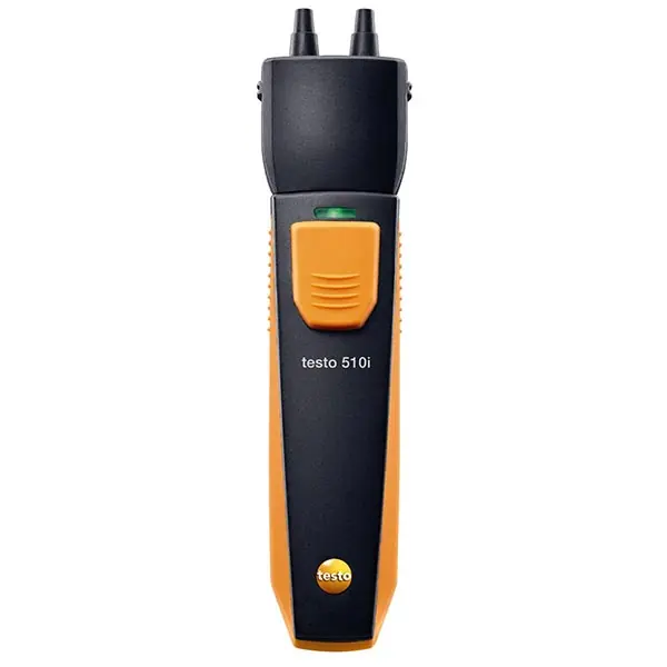 Testo 0560 1510 Differential Manometer, -20 to 50 deg C Operating, ±0.05 hPa Accuracy