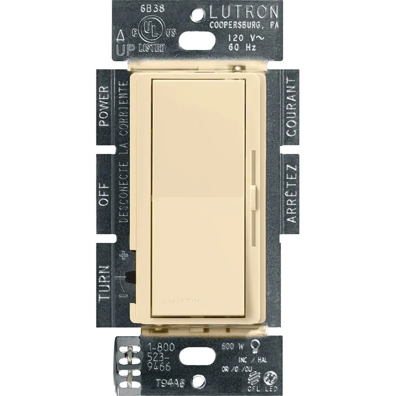 Lutron DVCL-253PH-IV DIVA CFL/LED CLAM Power 250 Watts Replacement MPN