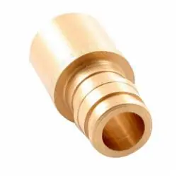 Uponor Wirsbo Q4511010 ProPEX 1 inch x 1 inch Brass Adapter PEX x Copper