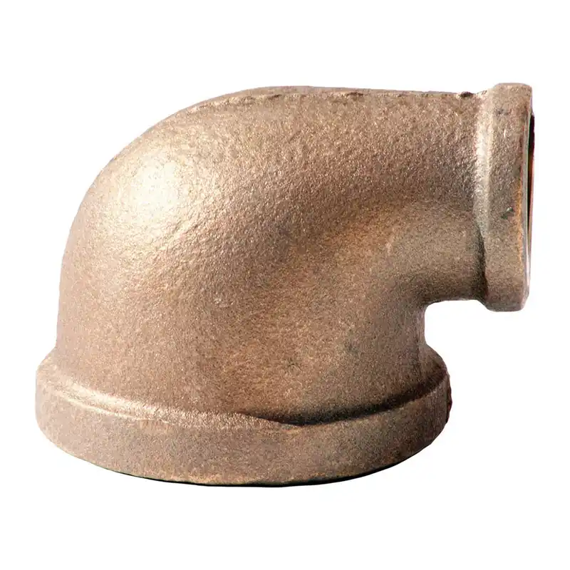 Merit Brass 151-0806 90 Deg Reducer Elbow 1/2 x 3/8 In Nominal Thread End Style 250 lb