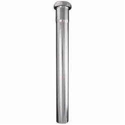 SPS Approved Vendor BETOE114-12 1-1/4 inch x 12 inch Tubular Brass Slip-Joint Extension Tube