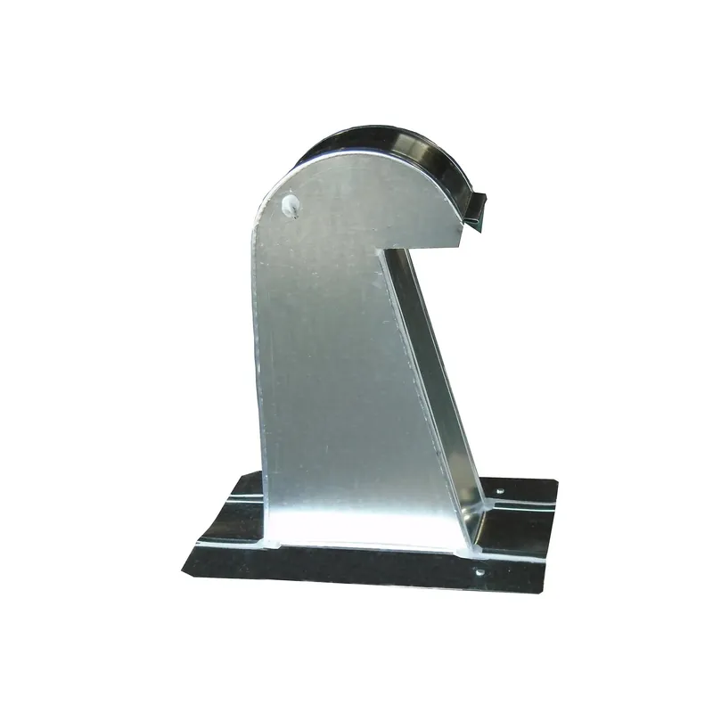 The Metal Shop 006122-GRV-6T Roof Vent Tall 6 Inches Galvanized