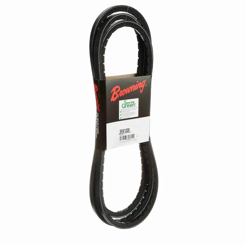 Browning 3001500 5VX1320 Gripnotch V-Belts Cogged 132 Inches