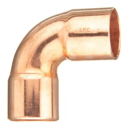 EPC 9078900 107L Long Turn Tube 90 deg Elbow, 2 in, C, Copper, Domestic
