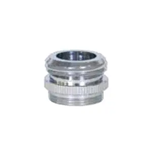 Kissler AB783-0235 Garden Hose Adapter Power Dual Thread 55/64-27 x 15/16-27 x 3/4 in