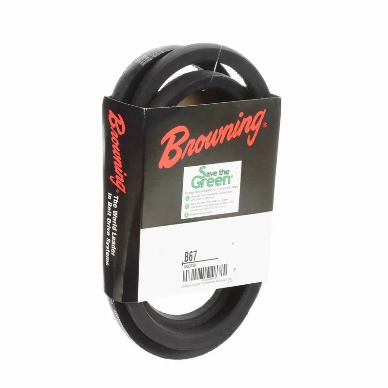 Browning 1083229 B67 Gripbelt V-Belt Power Transmission Belt Replacement B67