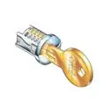 TIMBERLINE C500LP-101T-3 Lock Plug 101T Key Code Polished Brass For D300KY Key Blank