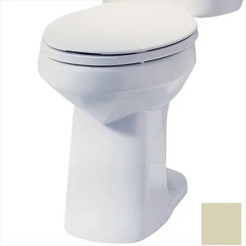 Mansfield Plumbing 137BO Mansfield Alto Elongated SmartHeight Toilet Bowl Only, Bone