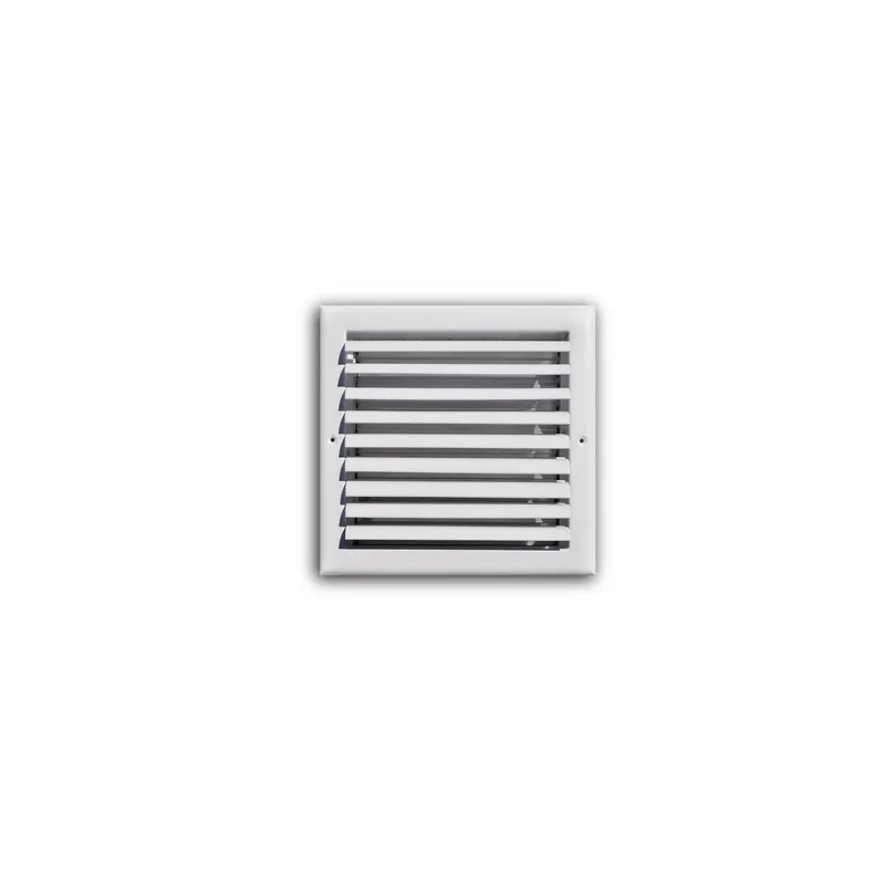 TRUaire 301O10X10 Adjustable Curved Blade Register 10x10 Inch Steel White