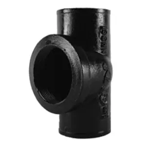 Tyler Pipe NH36 Soil Test Tee 2 in No-Hub x No-Hub x FNPT