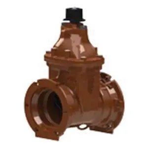 AVK 65-100-MMN 65 Fusion Bonded Epoxy Coated Ductile Iron Non-Rising Stem Gate Valve 4 in
