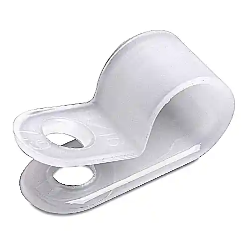 ABB N4NY-004-9-M Cable Clamp .25 Inch Diameter White