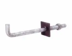 HANGZHOU GENESIS HARDWARE 3070106G 1/2 x 6 Galvanized Anchor Bolt with Nut & Washer
