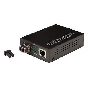 Allen Tel GBFMC1000-MM-LC Media Converter 10/100/1000 Mbs LC Multimode 2km