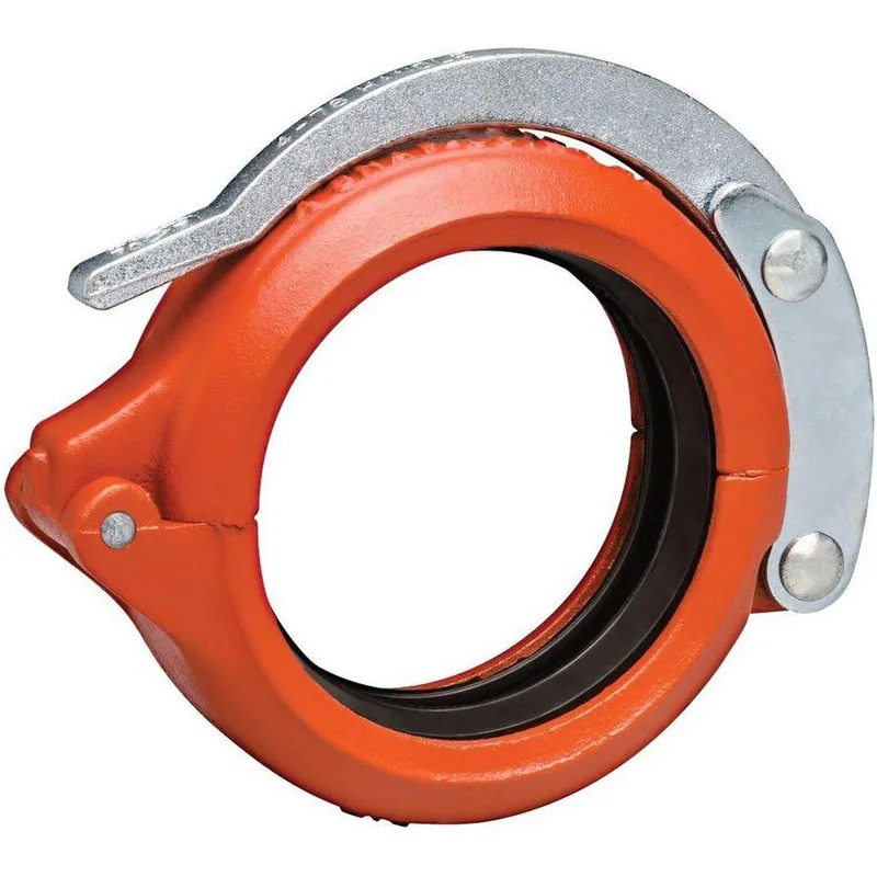 Victaulic L010078PE0 Snap-Joint 1 in. Painted Grooved Coupling